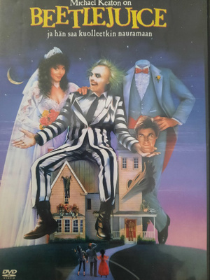 BEETLEJUICE DVD Tim Burton