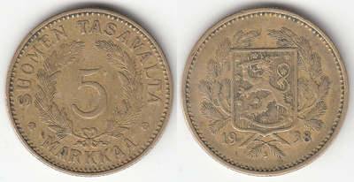 5 mk 1938