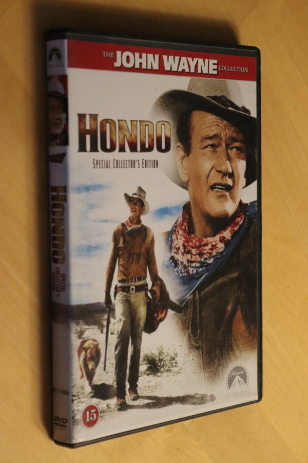 DVD Hondo - yksinäinen vaeltaja ( 1953 John Wayne )