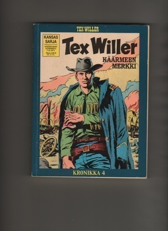 Tex Willer, Kronikka 4 : näköispainos 7 - 8 / 1971, K3