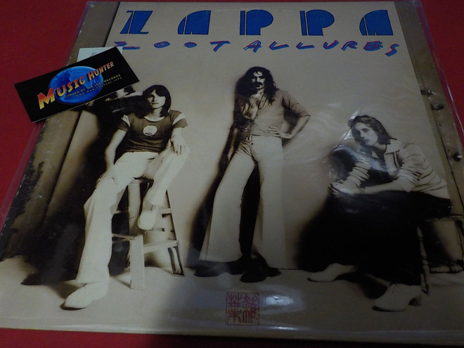 FRANK ZAPPA - ZOOT ALLURES EX-/EX- LP