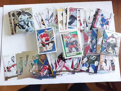Iso lotti maalivahtien kortteja 130kpl ( Roy,Brodeur, Rinne)