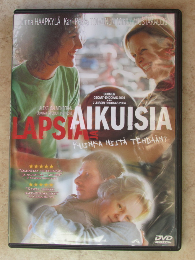 Lapsia ja aikuisia, DVD. Minna Haapkylä
