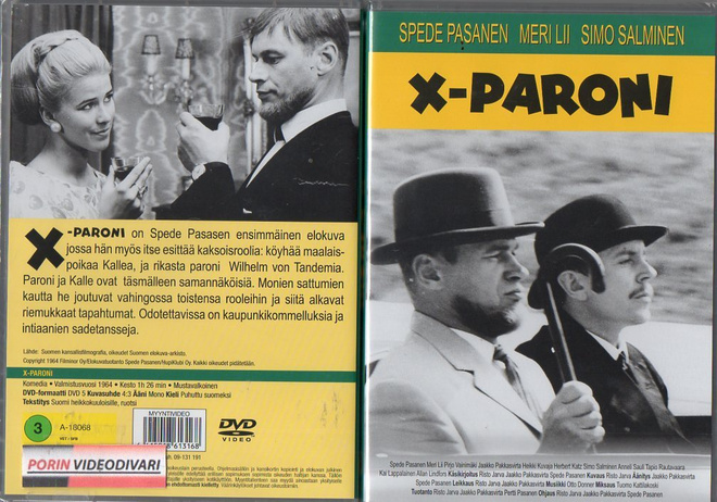 X-Paroni	(15 125)	k	-FI-	DVD				1964