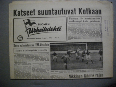 Suomen Urheilulehti Nro 81/1953 (13.3)