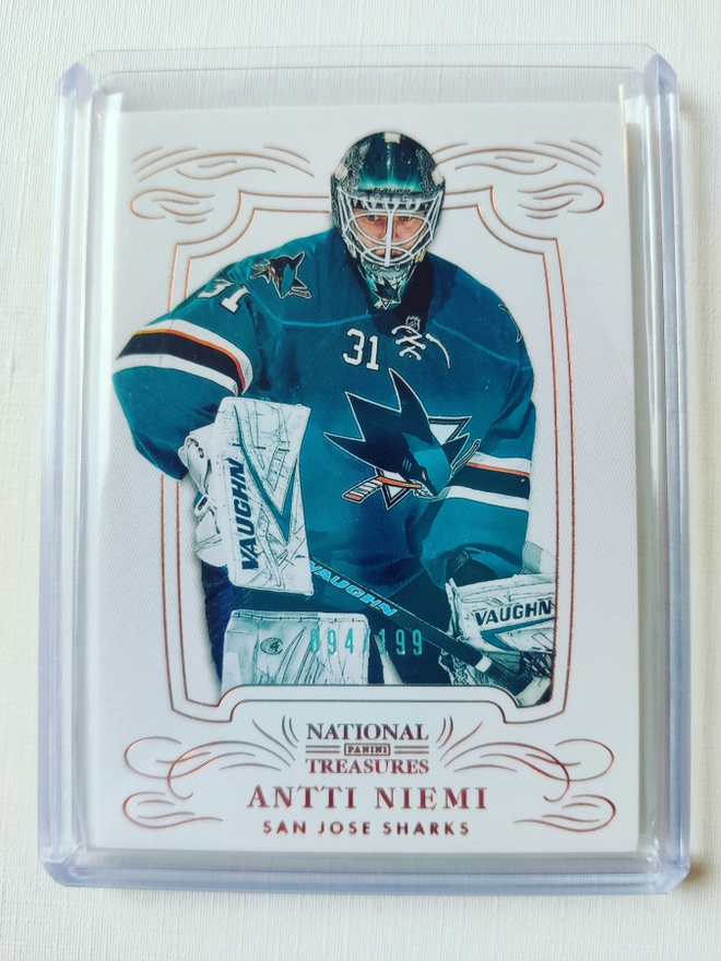 Antti Niemi - 13-14 Panini National Treasures /199
