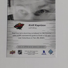 2023-24 Upper Deck - Glaring #GL-3 Kirill Kaprizov - pikkukuva 2