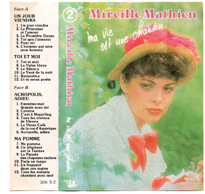 Mireille Mathien Ma vie est une chanson c-kasetti