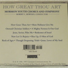Mormon Youth Symphony & Chorus • How great thou art CD - pikkukuva 3