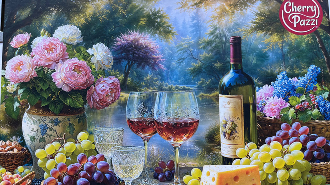 Laadukas Cherry Pazzi palapeli, 1000 palaa