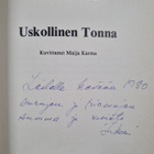 Inkeri Kilpinen : Uskollinen Tonna (signeerattu, tekijän ... - pikkukuva 3