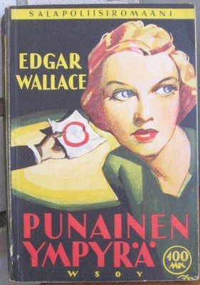 Edgar Wallace: Punainen ympyrä, Wsoy 1951. 6p. 277 s.