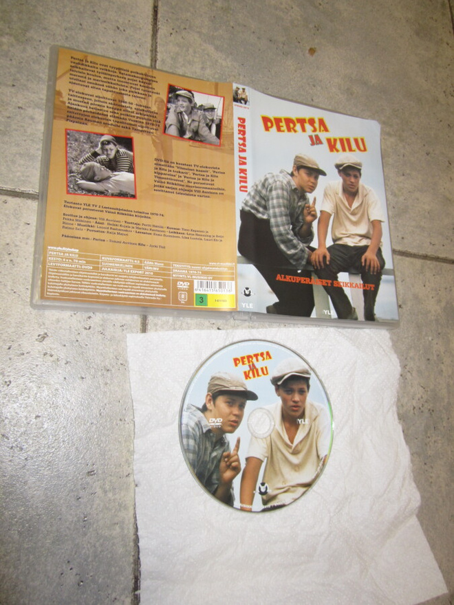 Pertsa ja Kilu DVD kaikki alkuperäiset jaksot