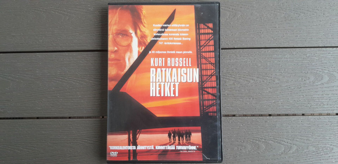 DVD: Ratkaisun Hetket (Kurt Russell, Steven Seagal 1996/2007