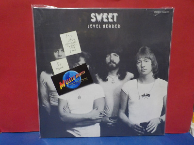 SWEET - LEVEL HEADED M-/EX+ 1ST GER -78 PRESS LP