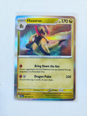 Haxorus Holo Rare
