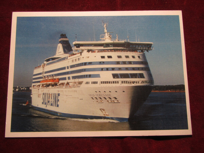 MS Silja Serenade. Silja Line. Laivakortti