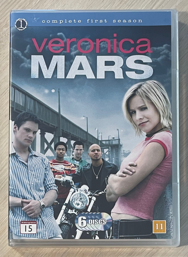 Veronica Mars: Kausi 1 (6DVD) Kristen Bell (UUSI)