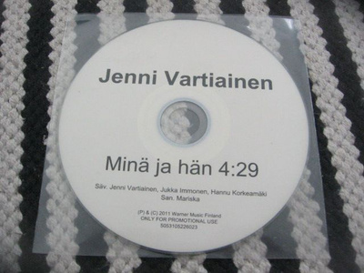 Jenni Vartiainen - Minä ja hän (promo cds)