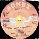 Sinitta : I Don't Believe In Miracles - 7" - pikkukuva 4