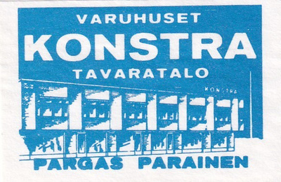 Pargas - Parainen  ,Varuhuset KONSTRA   7/11