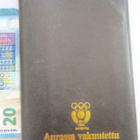 Nahkakannet Aura Vakuutus Olympia 1980 Moskova Suomalainen - pikkukuva 1