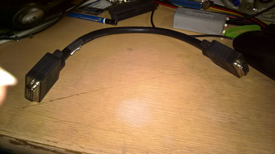 VGA välikaapeli, voodoo kortille