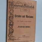 Friedrich Hebbel : Herodes und Mariamne : eine Tragödie i... - pikkukuva 1