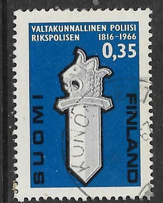 Valtakunnan poliisi 150v 1966 (LAPE 615) O