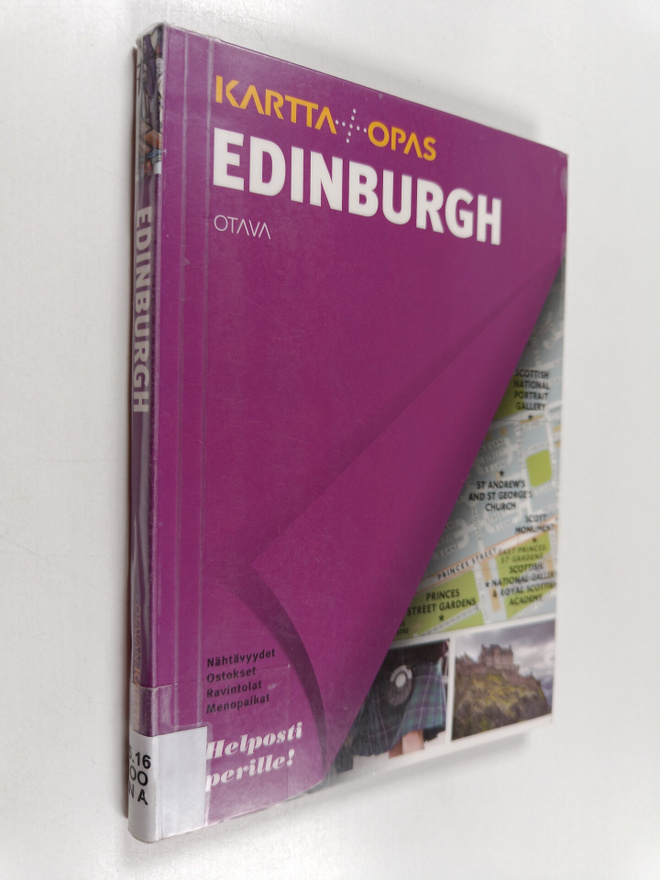 Edwin Moore : Edinburgh : kartta+opas : nähtävyydet, osto...