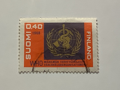 640 / 1968 WHO 20v o leimattu