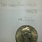 Colombia 10 centavos 1967, km#226 - pikkukuva 2
