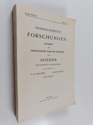 Finnish-ugrische forschungen : zeitschrift fur finnish-ug...