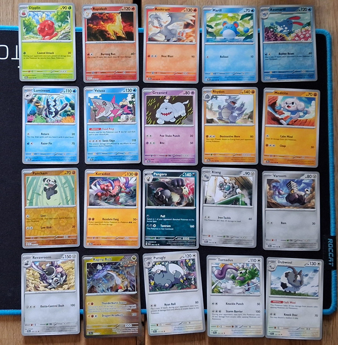 Pokemon kortit 20kpl (#73 Stellar Crown)
