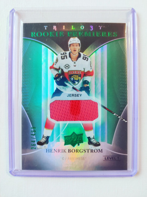 Henrik Borgström - 18-19 Trilogy Rookie Premieres Jersey
