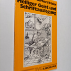 Gerhard Maier : Heiliger Geist und Schriftauslegung - pikkukuva 1