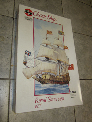 Airfix Classic Ships "Special Edition" Royal Sovereign 1637