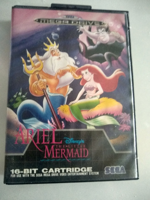 Ariel The Little Mermaid Sega Mega Drive