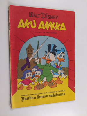 Walt Disney : Aku Ankka 1/1972