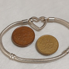 Hopea Pandora Moments Heart Closure Snake Chain rannekoru, - pikkukuva 5