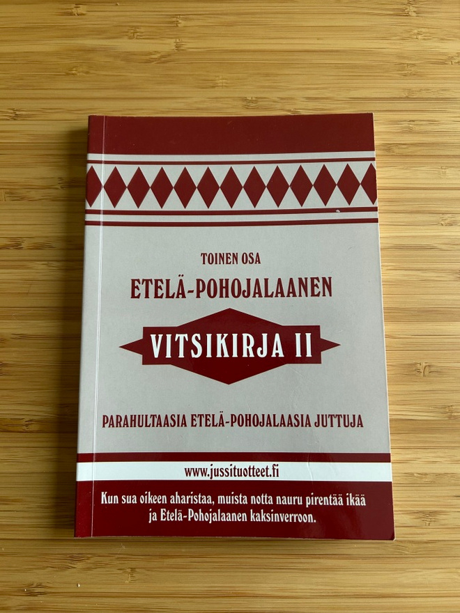 Etelä-pohojalaanen vitsikirja II