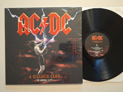 AC/DC 4 O'Clock Club - Fort Lauderdale, FL 1977 LP