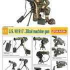 1/6 scale (30cm) DRAGON: koottava US Army M1917 .30cal MG - pikkukuva 2