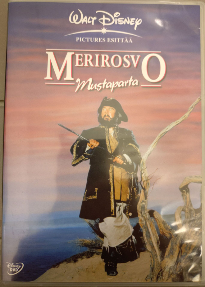 Merirosvo Mustaparta (Suomi-dvd)