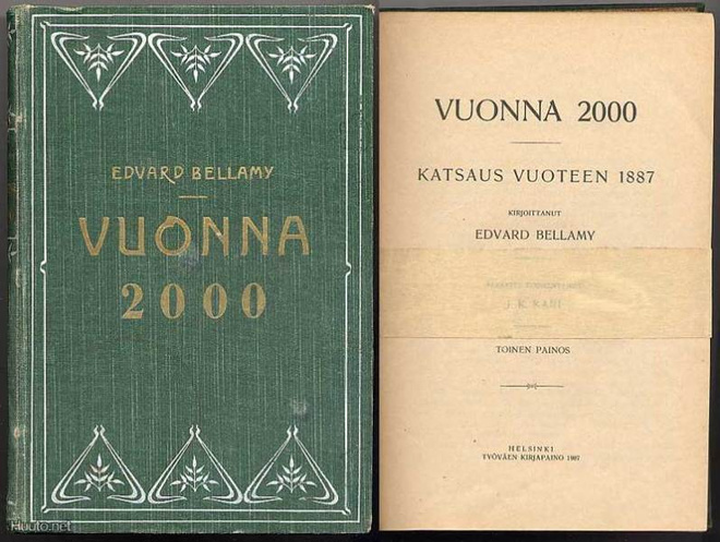 Bellamy, Edvard: Vuonna 2000