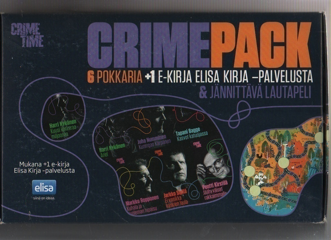 CrimePack - 6 pokkaria & jännittävä lautapeli