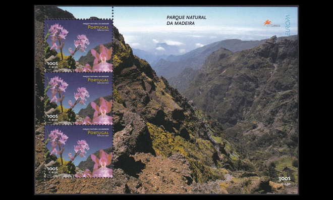 Madeira 197BL18 ** Europa luonnonpuistot (1999)