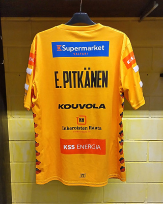 KPL Elias Pitkänen Game Worn vieraspelipaita