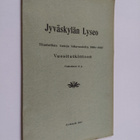 Jyväskylän lyseo : tilastollisia tietoja lukuvuodelta 190... - pikkukuva 1