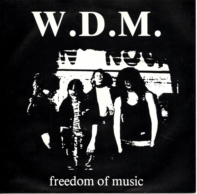 W.D.M.: "Freedom Of Music"-EP  7"kk